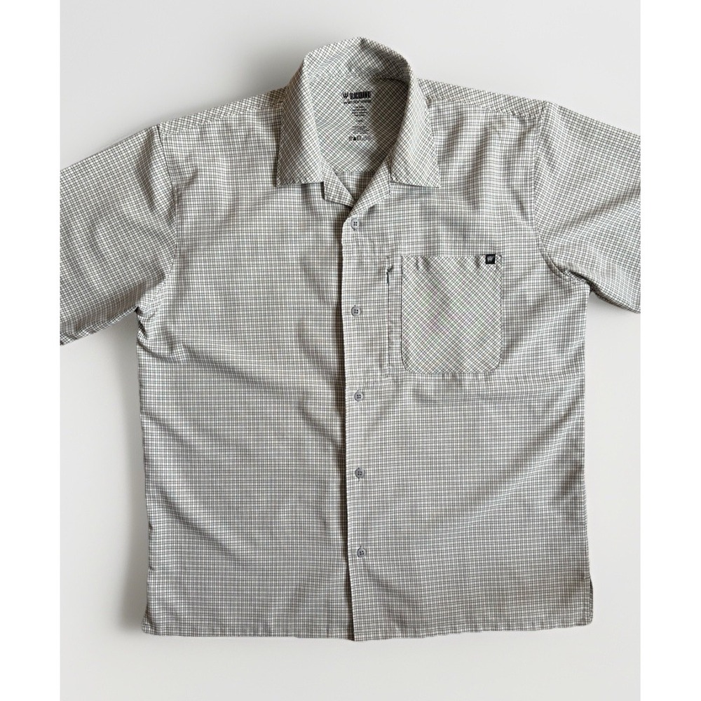 Blackhawk Warrior Wear Casual Button-Down 1700 Short‎ Sleeve Shirt Beige Large